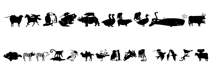 Impossibile Font OTHER CHARS