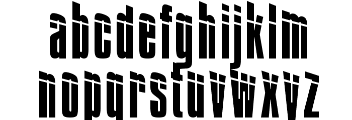 Impossible - 0 plus 30 Font LOWERCASE