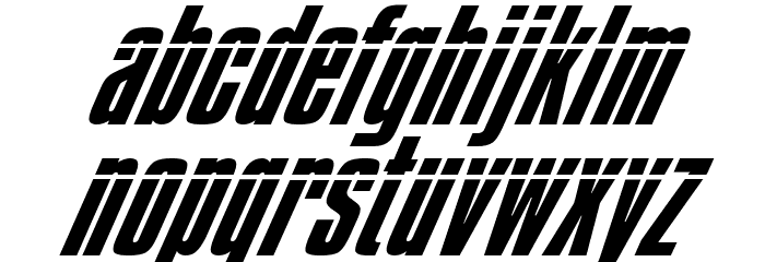 Impossible - 050 Font LOWERCASE