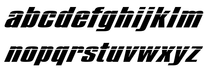 Impossible - 1000 Font LOWERCASE