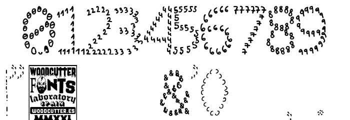 Impossible Land フォント その他の文字