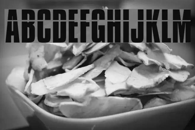 Impossible Font examples