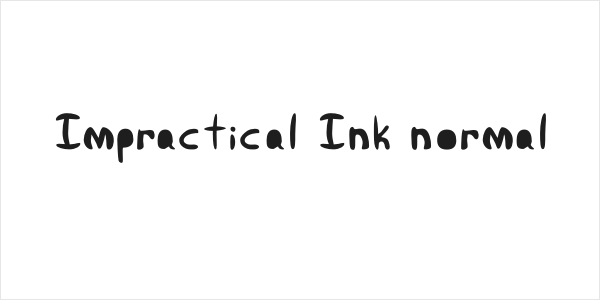 Impractical Ink normal Logo