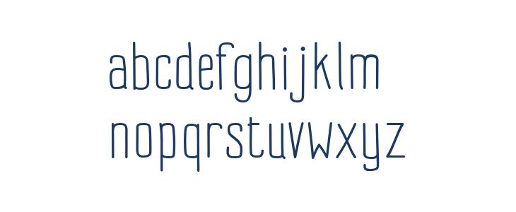Impreciso free Light Lowercase