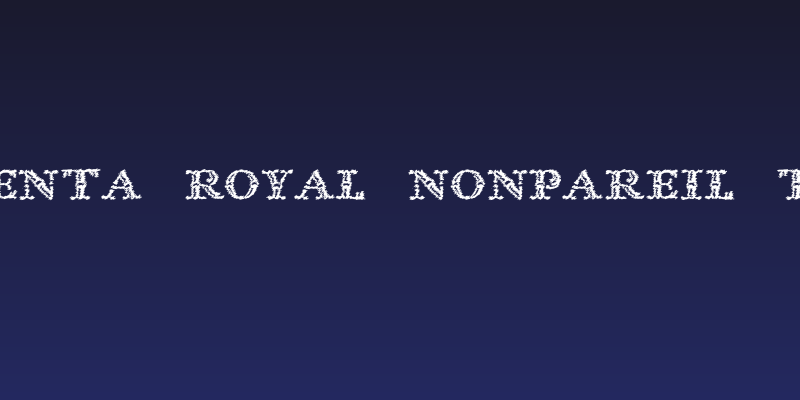 Imprenta Royal Nonpareil Trash Social Header