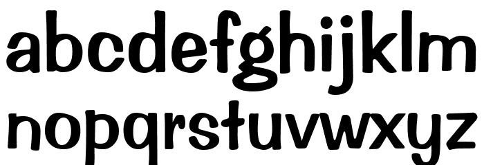 Impress BT Font Litere mici