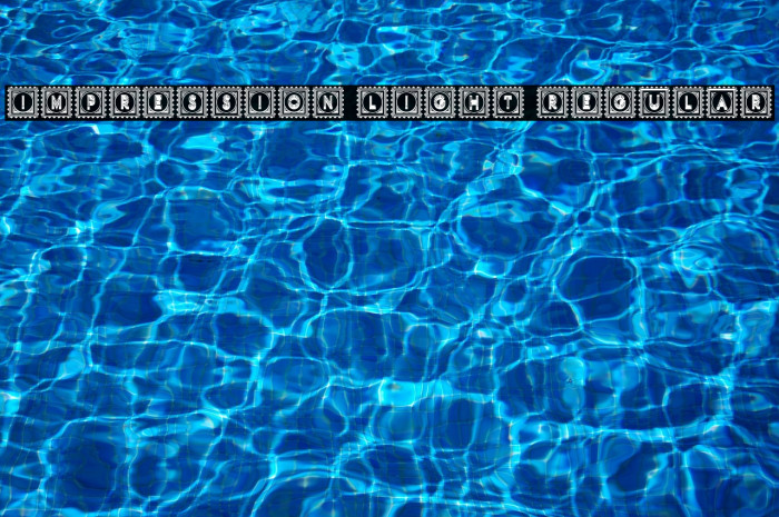 Impression Light Regular Example 3