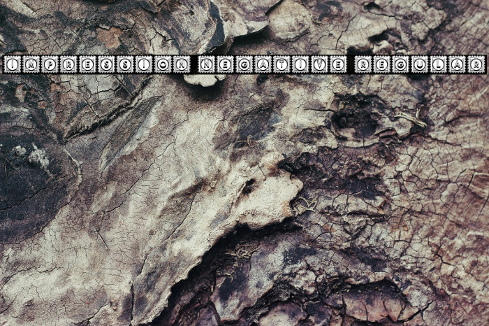 Impression Negative Regular Example 1