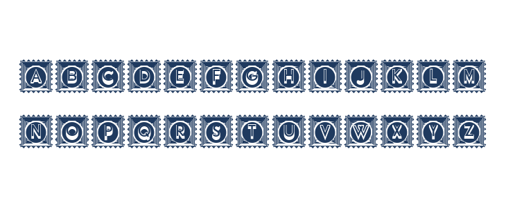 Impression Vintage Negative Regular Lowercase