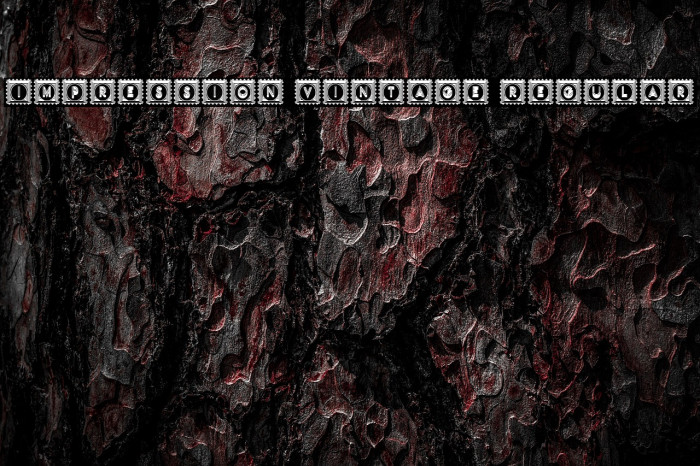 Impression Vintage Regular Example 2