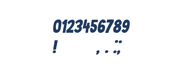 Impressum Italic Other Characters