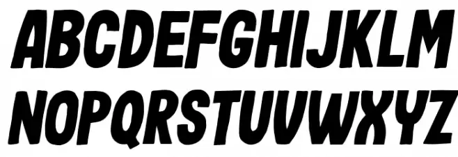 Impressum Italic Caratteri MAIUSCOLE