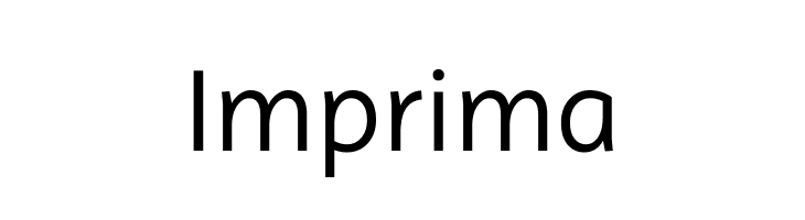 Imprima Font