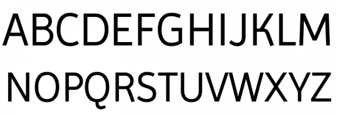 Imprima 字体 大写