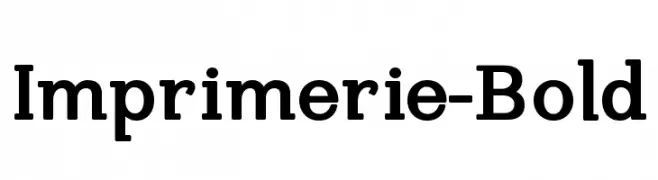 Imprimerie-Bold  Descarca Fonturi Gratis