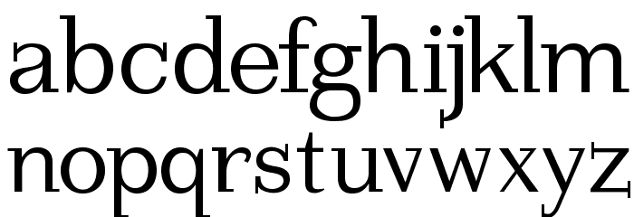 Imprimerie Font LOWERCASE