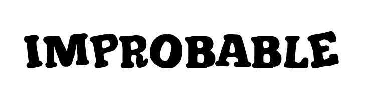 Improbable  Frei Schriftart Herunterladen