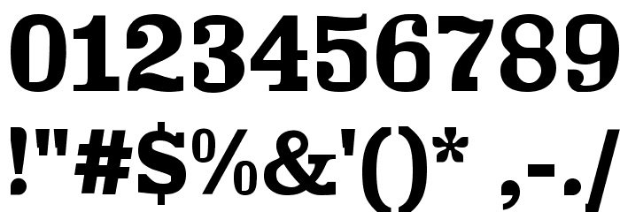 Improvisation Font OTHER CHARS