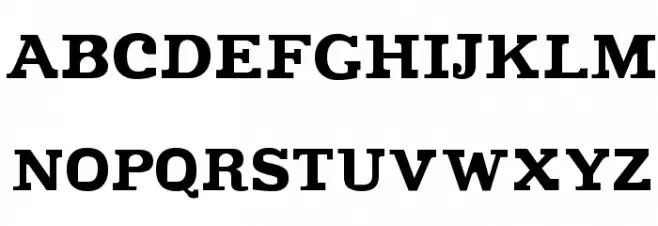 Improvisation Schriftart Groß