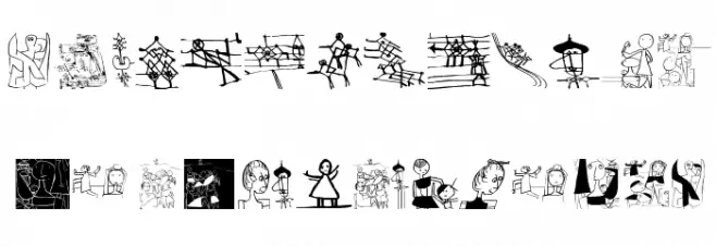 ImprovisationsAboutK 字体 小写