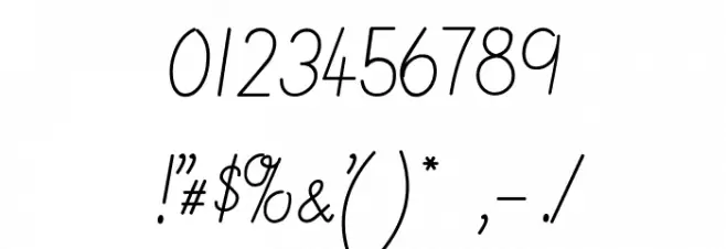 Imrans School Italic Font OTHER CHARS