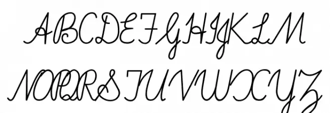 Imrans School Italic Шрифта ВЕРХНИЙ