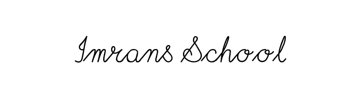 Imrans School  Fuentes Gratis Descargar