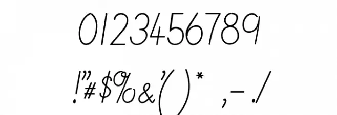 ImransSchool2-Italic Font OTHER CHARS