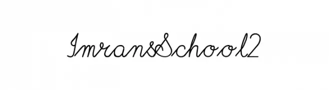 ImransSchool2  تنزيل الخطوط