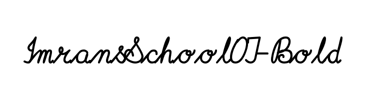 ImransSchoolOT-Bold  Free Fonts Download