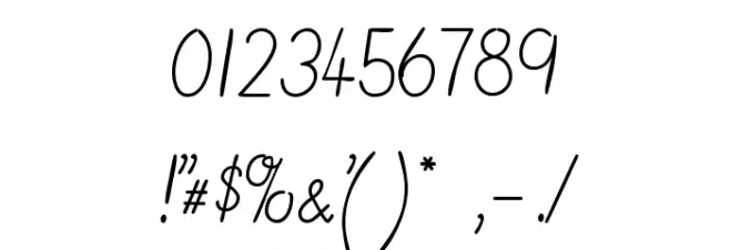 ImransSchoolOT Font OTHER CHARS