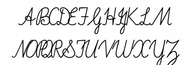 ImransSchoolOT Schriftart Groß