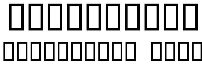 Imre Bold Font OTHER CHARS