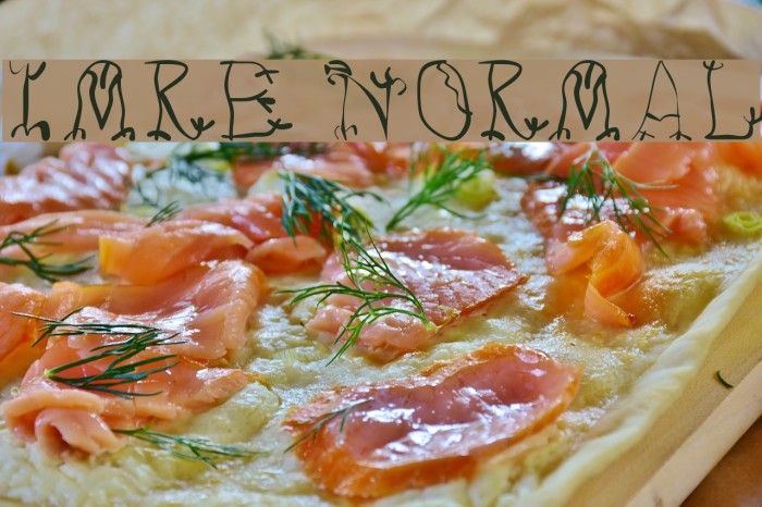 Imre Normal Font examples