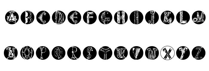 ImresCorrodetCapsInvers Font LOWERCASE