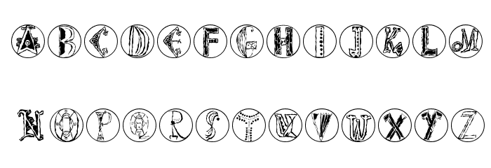ImresCorrodetCaps Font LOWERCASE