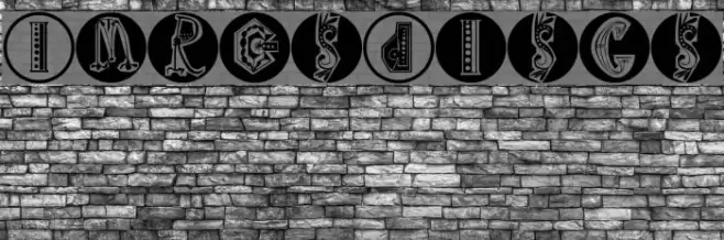 ImresDiscs Font examples