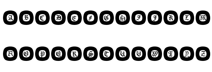 ImresFraxCaps Font LOWERCASE