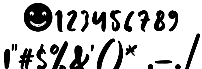 Imstory Font OTHER CHARS