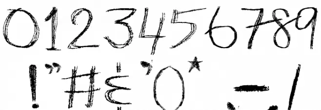 imWeird Font OTHER CHARS