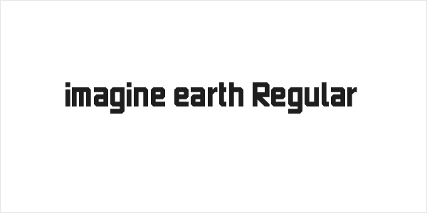 imagine earth Regular Logo