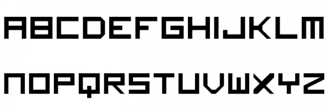 imagine font Regular 字体 大写