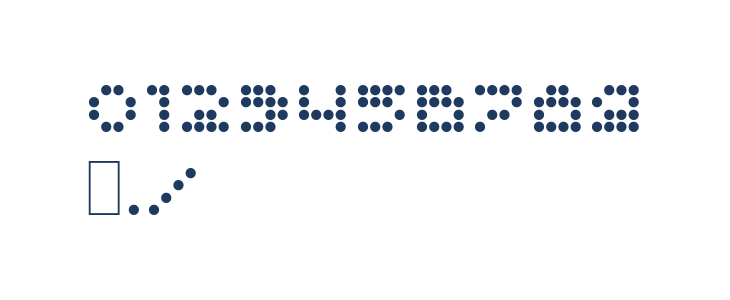 imajix 16 dot Other Characters