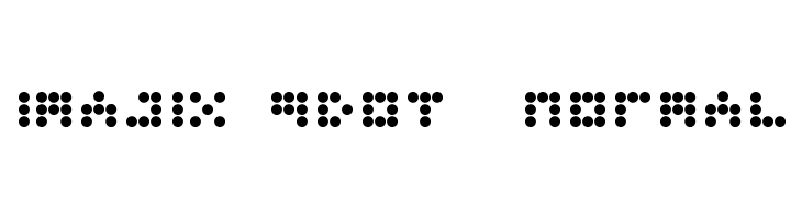 imajix 9dot  Normal  Free Fonts Download