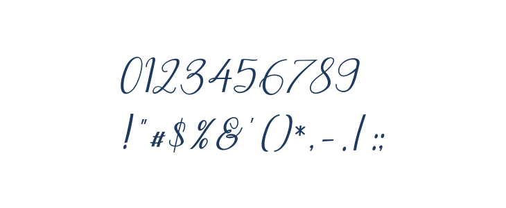 imelda Regular Other Characters