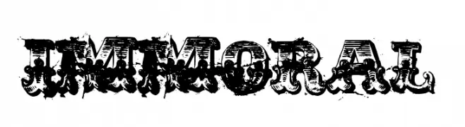 immoral  لخطوط تنزيل