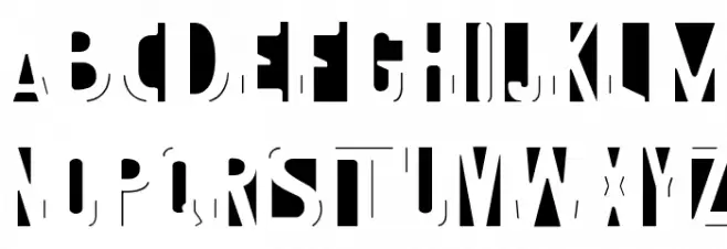 imprint フォント 大文字