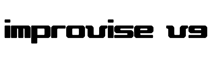 improvise v9 Font