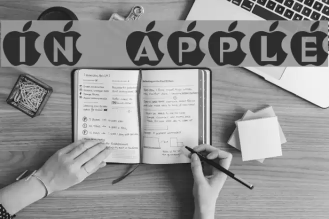 IN APPLE फ़ॉन्ट examples