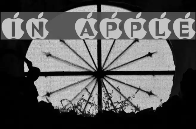 IN APPLE फ़ॉन्ट examples